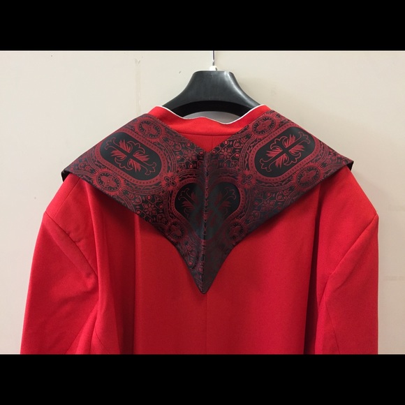 Clergy robe with reversible stole cassock - Picture 3 of 5